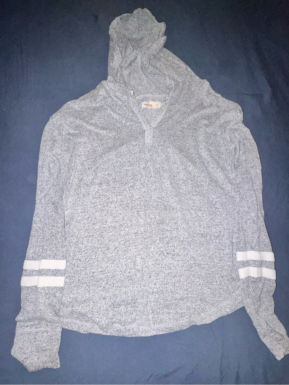 Hollister Grey Hooded Pullover